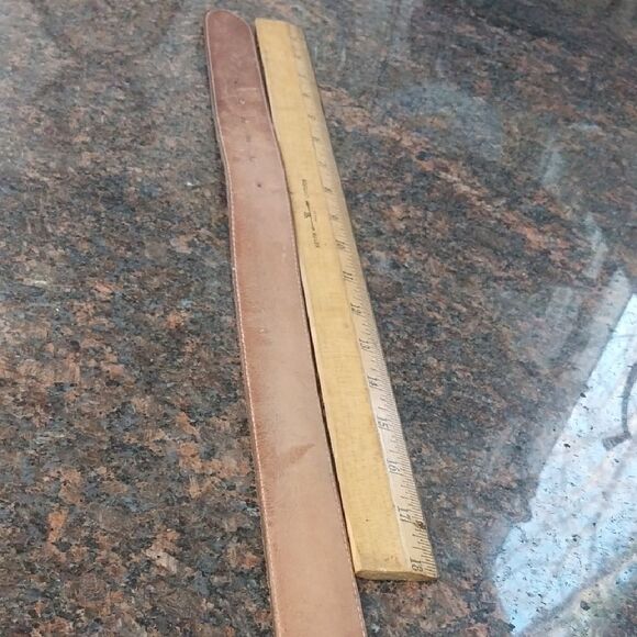 Brown Leather Watch Strap with Silver Buckle - Picture 5 of 7